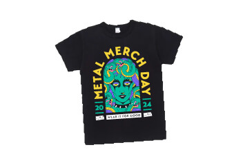 Metal Merch Day 2024 T-Shirt Mockup