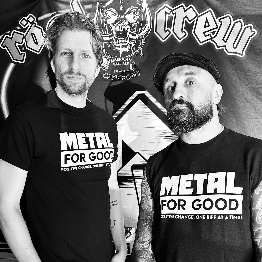 Photograph of Baz and Adam from Massive Wagons