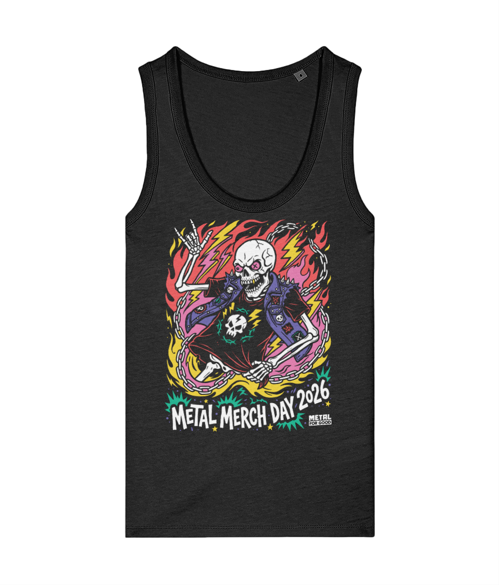Metal Merch Day 2026 Ladies Fitted Vest